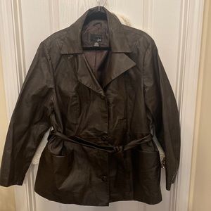 Women’s Leather Jacket- size 2 X